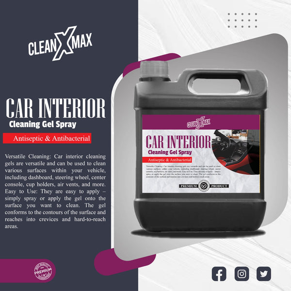Car Interior Cleaning Gel Spray  - 4 Litre