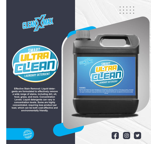 Smart Ultra Clean Liquid Laundry Detergent - 4 Litre