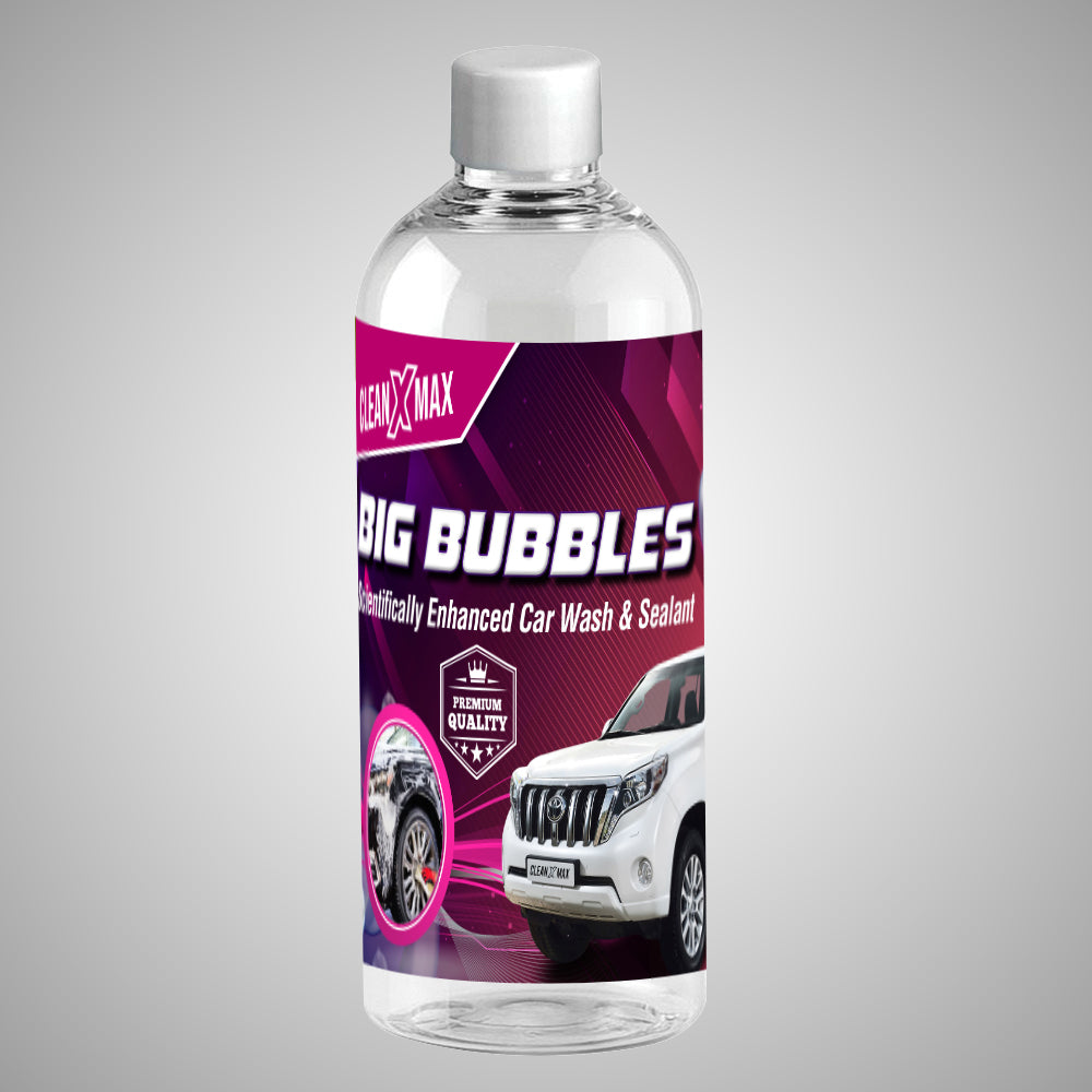 Big Bubble Scientifically Enhanced car wash & Sealant  - 1 litre