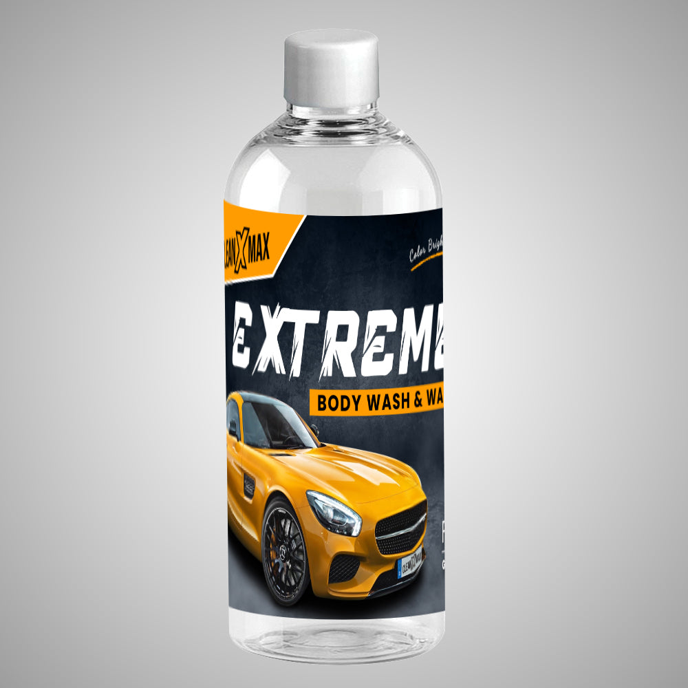 Extreme Body wash + wax car wash shampoo - 1 litre