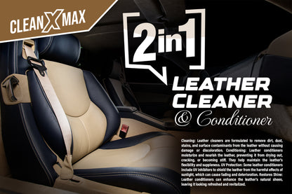 Leather Cleaner and Conditioner 2 in 1 - 4 litre