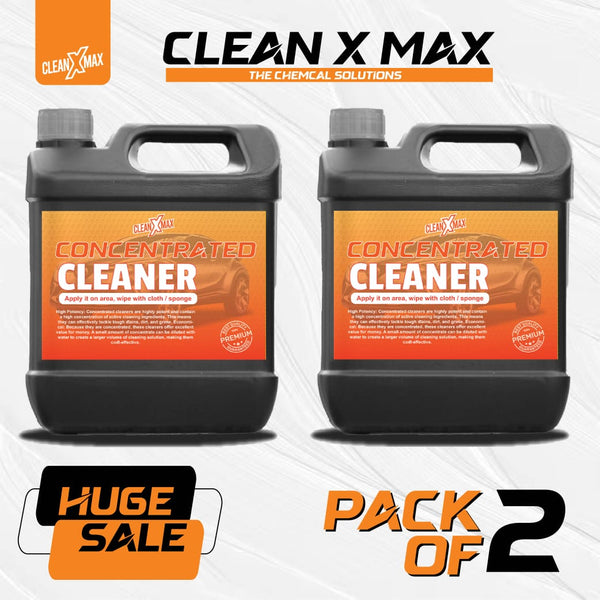 Pack of 2 Concentrated Ceramic Coated Car Wash And Wax Shampoo - 4 Litre