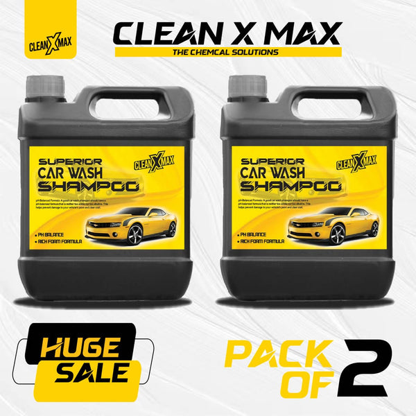 Pack of 2 Superior Car wash Shampoo - 4 litre