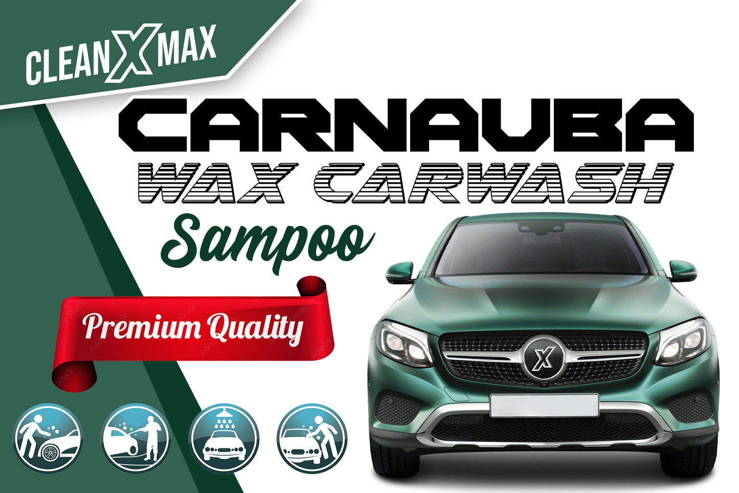 Carnauba Wax Car wash & wax shampoo - 4 litre