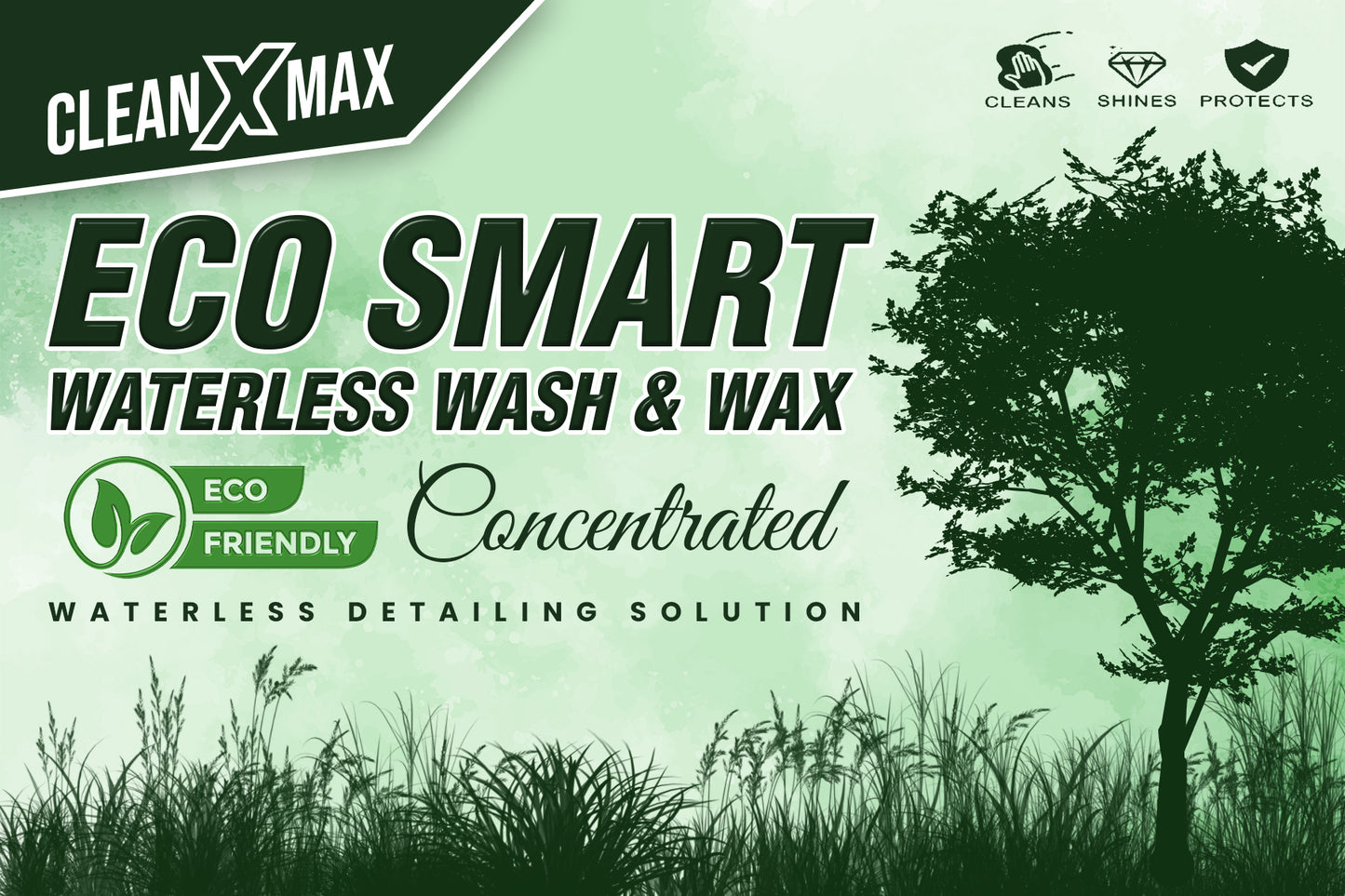 Eco Smart Water Less wash & wax - 4 litre