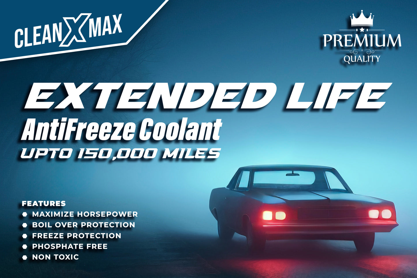 Extended Life Anti-Freeze Coolant For All Vehicle - 20 litre