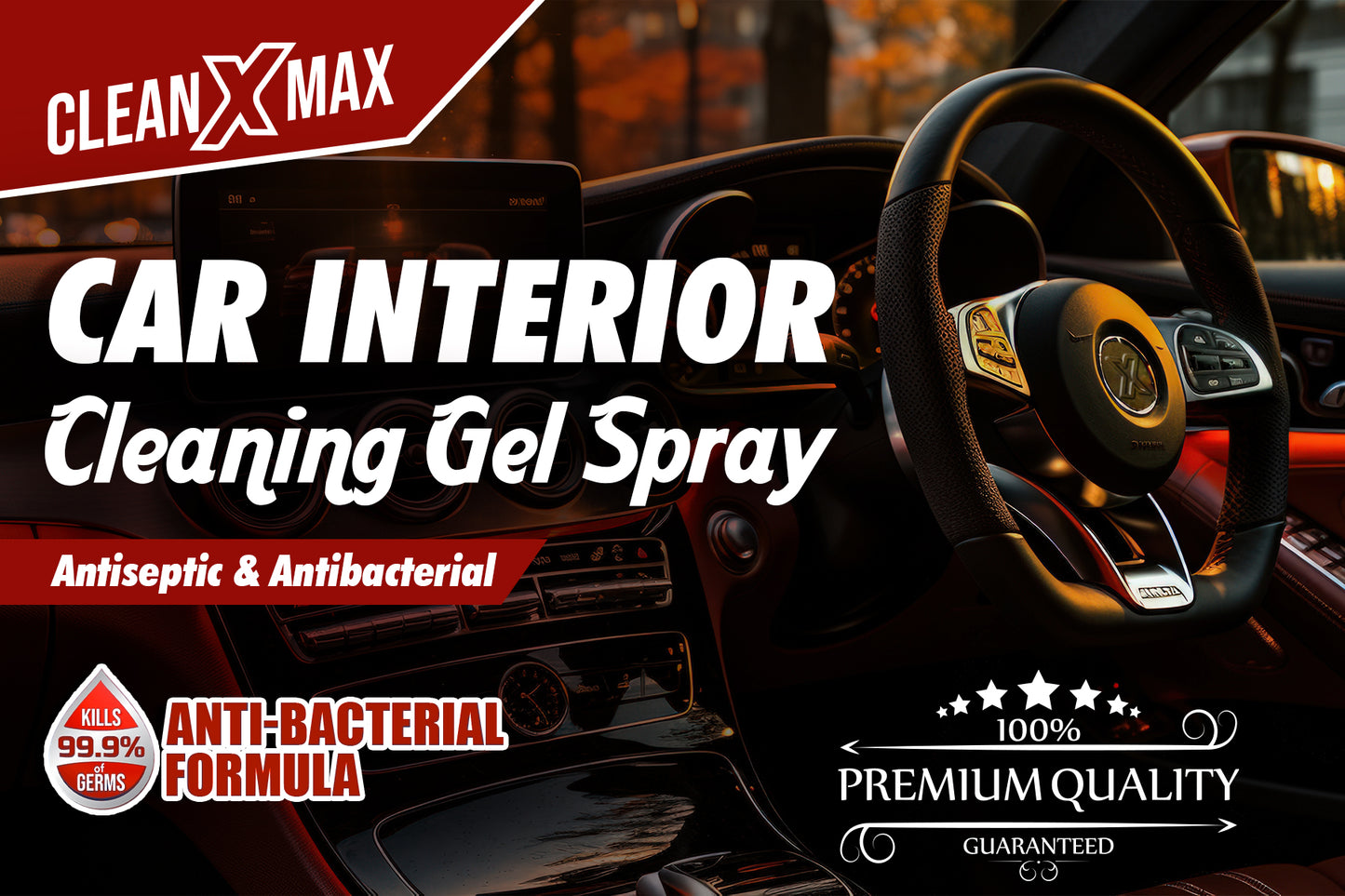 Car Interior Cleaning Gel  - 1 litre