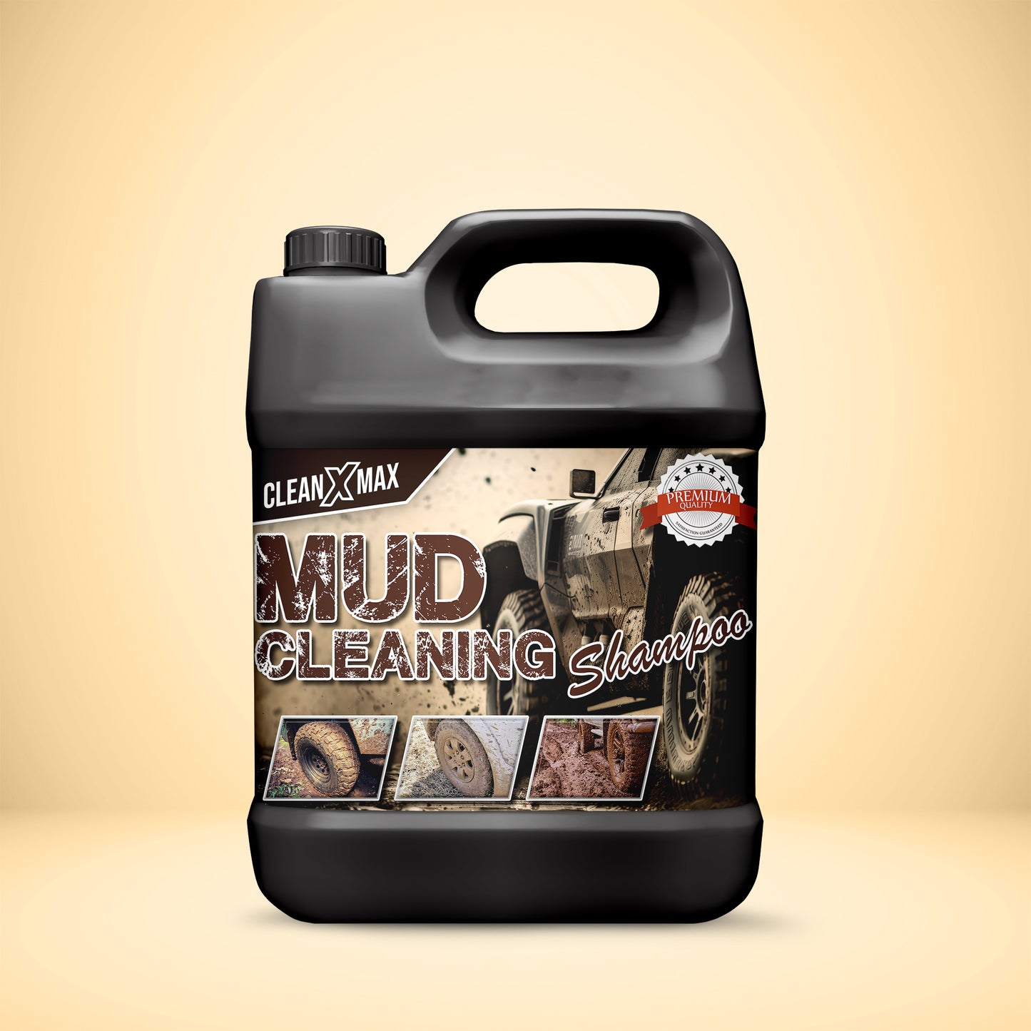 Mud , Dirt Heavy Duty Car wash & wax shampoo - 4 litre