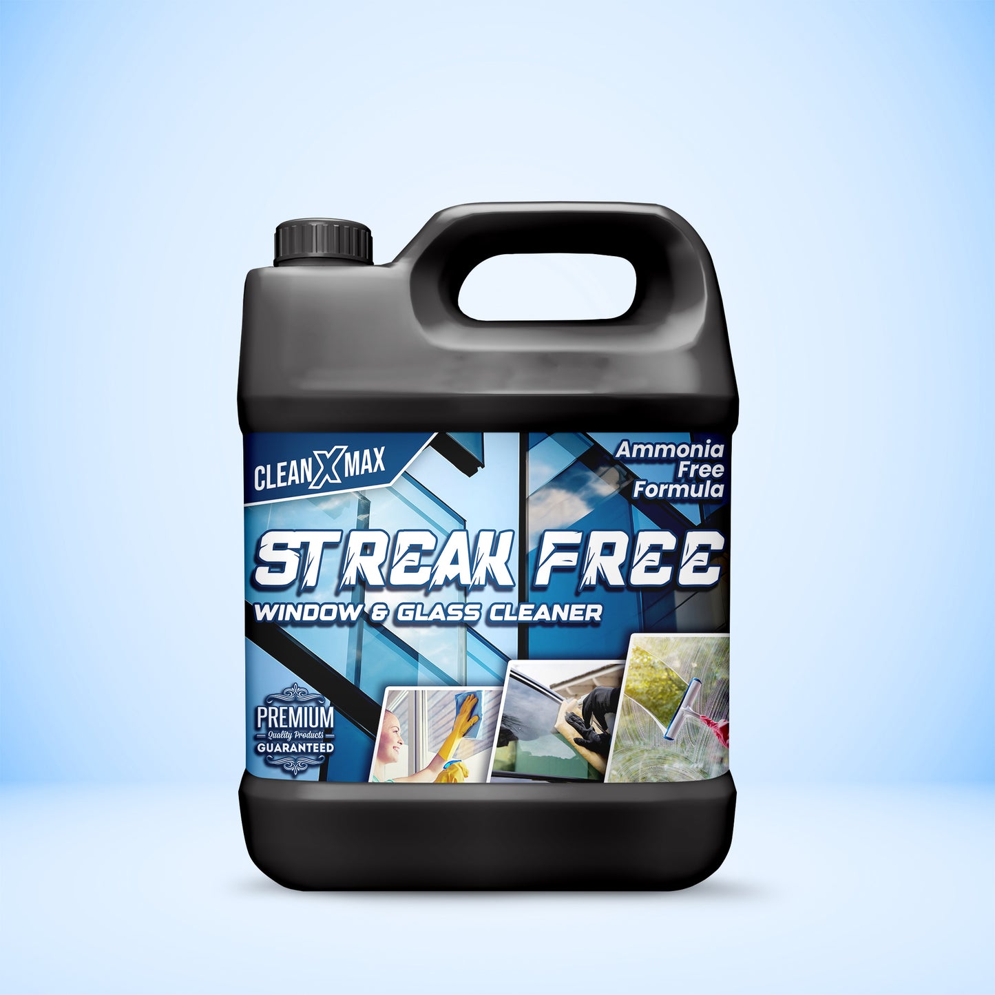 Streak Free Glass Cleaner - 4 litre