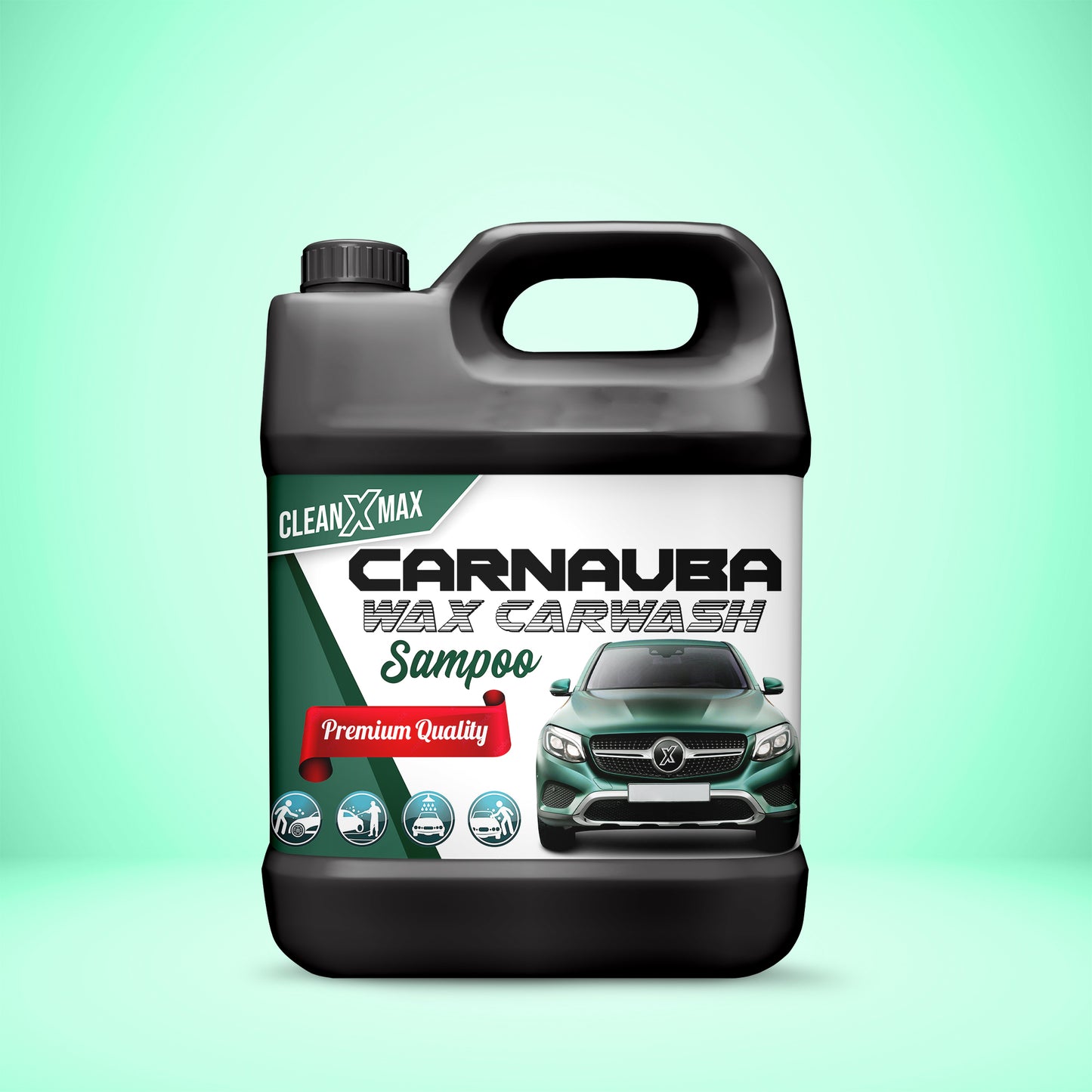 Carnauba Wax Car wash & wax shampoo - 4 litre