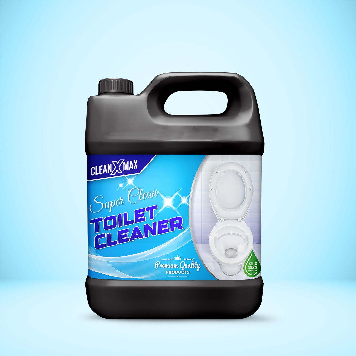 Super Clean Toilet Cleaner Cool Mint Fragrance - 4 litre