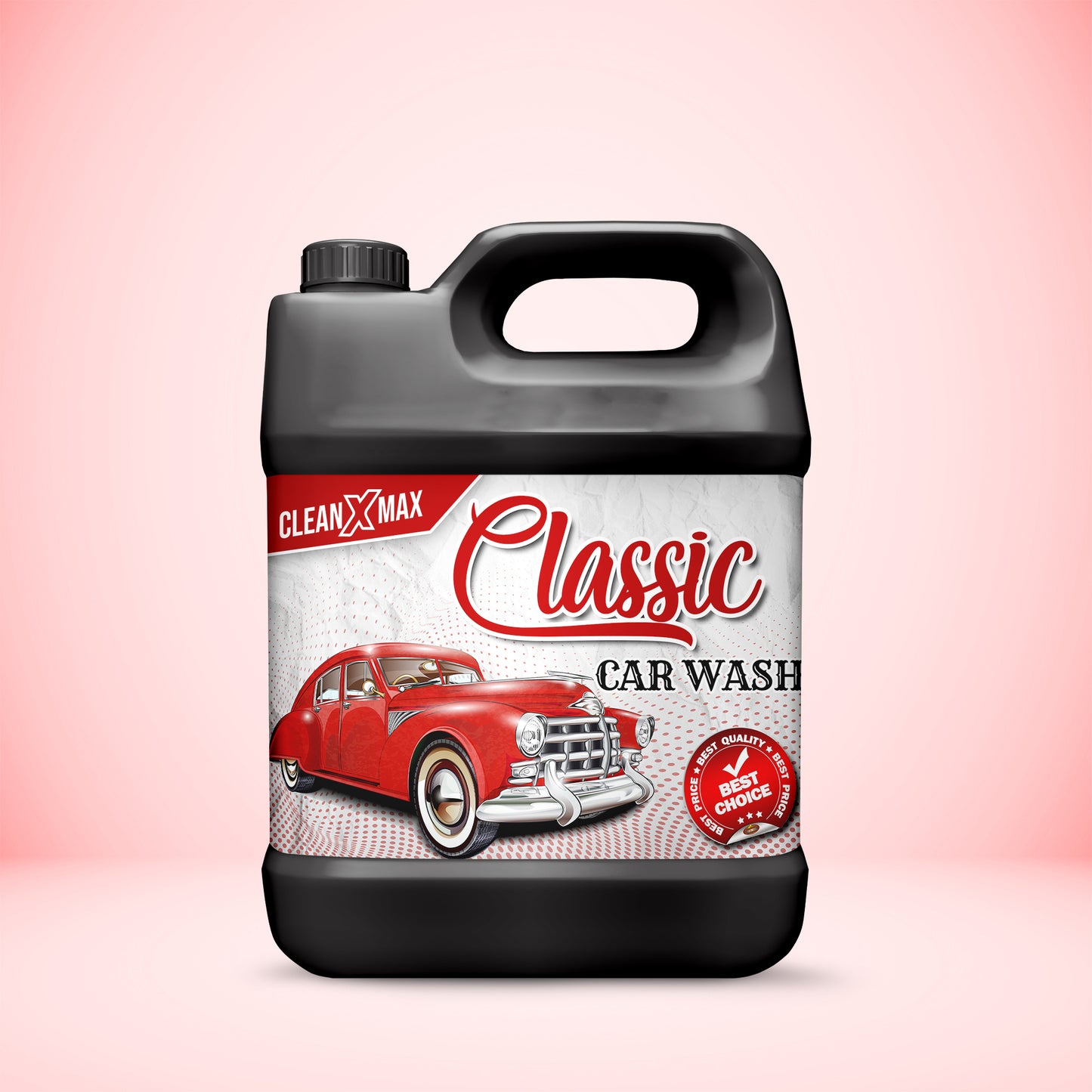 Classic Shine car wash & wax shampoo - 4 litre