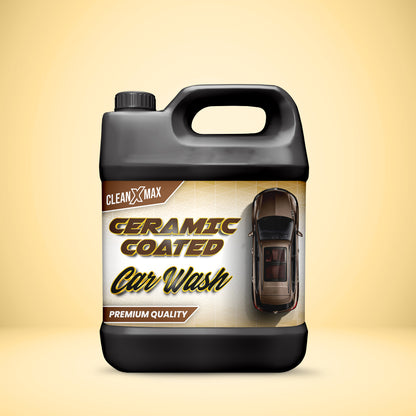 Ceramic coated car wash and wax shampoo - 4 litre