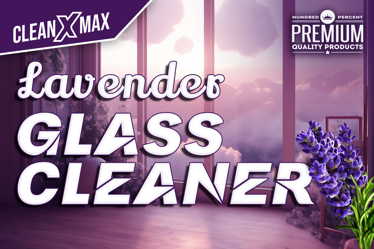 Levender Glass Cleaner - 4 litre