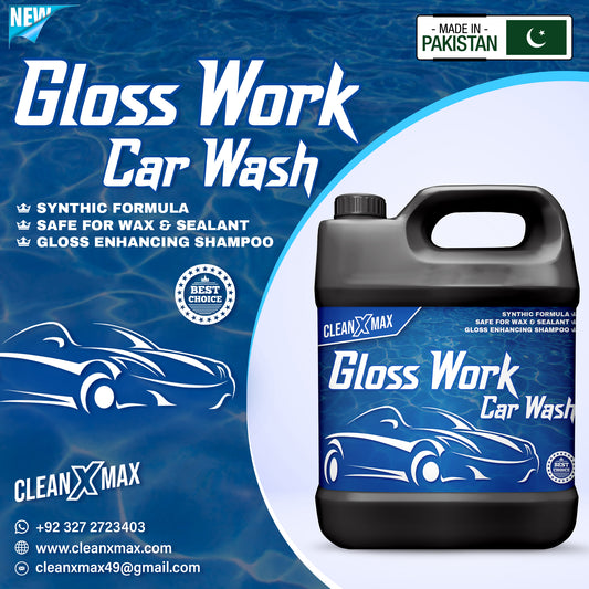 Gloss Workz Auto wash car wash shampoo - 4 litre