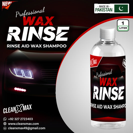 Wax Rinse Sealant Car wash & wax shampoo - 1 litre