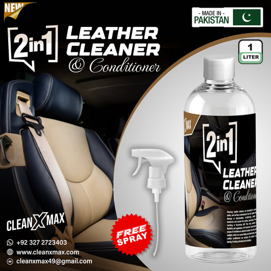 Leather Cleaner and Conditioner 2 in 1 - 1 litre