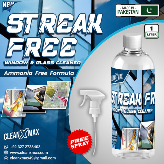 Streak Free Glass Cleaner - 1 litre