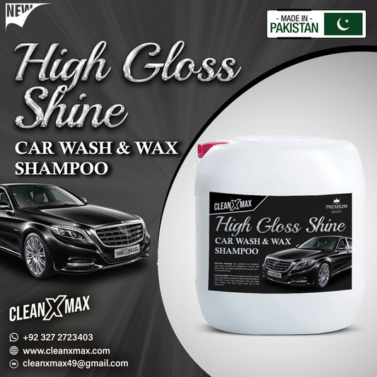 High Glossy Shine Car Wash shampoo & Wax Shampoo - 30 Litre