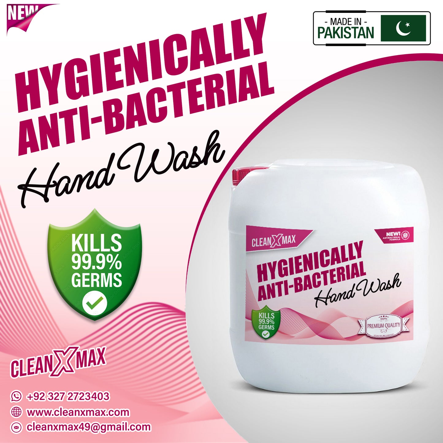 Hygienically  Anti-Bacterial Hand wash liquid Soap - 20 litre