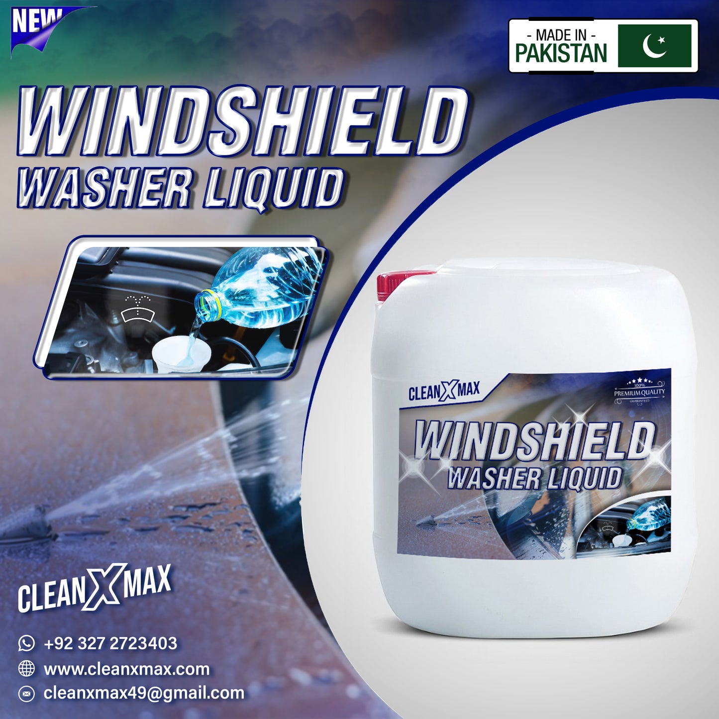 Vehicle WindSheild Washer Fluid - 20 litre