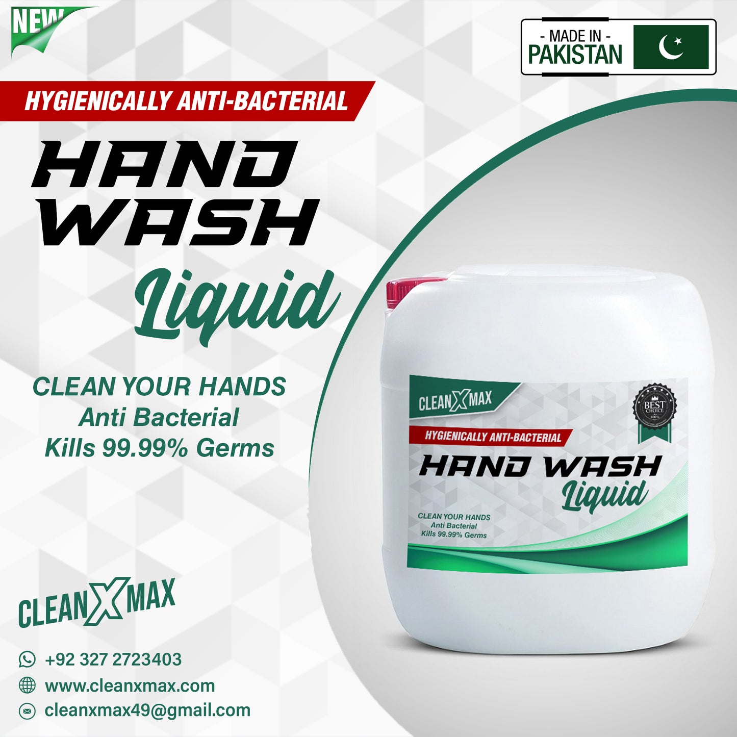 Anti-bacterial Hand Wash - 30 litre