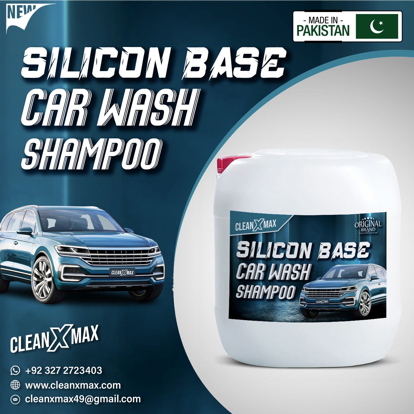 Silicone Base Car wash Shampoo - 20 litre