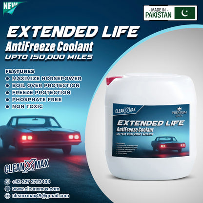 Extended Life Anti-Freeze Coolant For All Vehicle - 30 litre