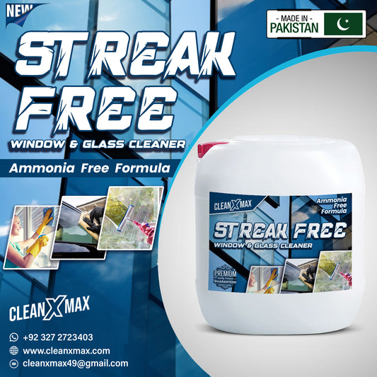 Streak Free Glass Cleaner - 30 litre