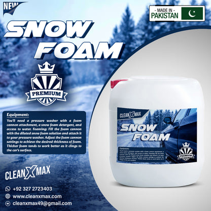 Snow Foam Car Shine Wash & wax Shampoo - 20 Litre