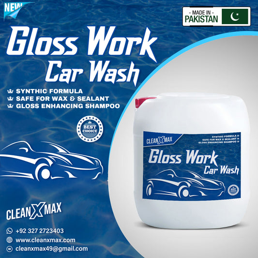 Gloss Workz Auto wash car wash shampoo - 30 litre