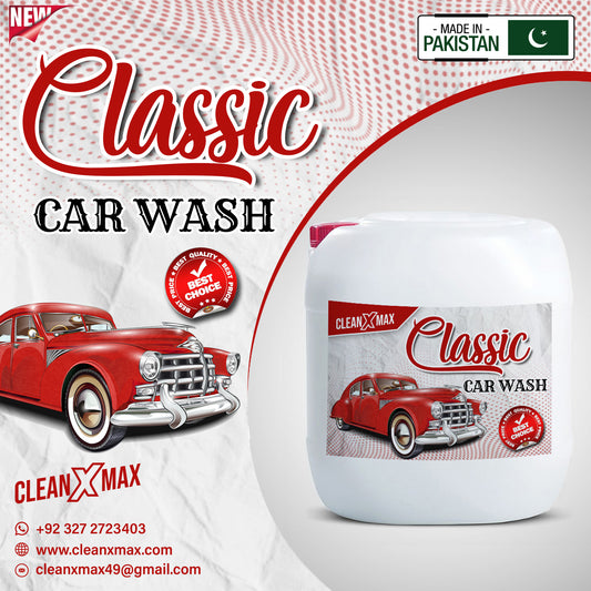 Classic Shine car wash & wax shampoo - 30 litre