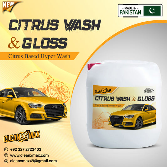 Citrus car wash & wax shampoo - 20 litre