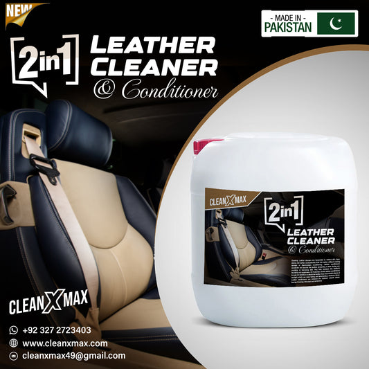 Leather Cleaner and Conditioner 2 in 1 - 20 litre