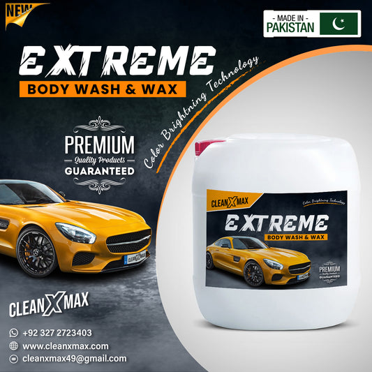 Extreme Body wash + wax car wash shampoo - 30 litre