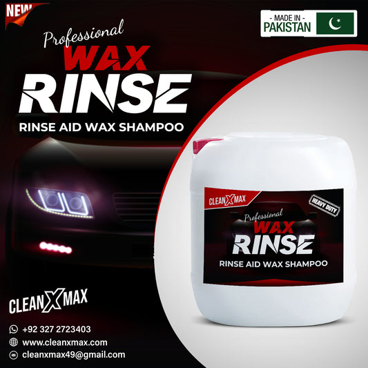 Wax Rinse Sealant Car wash & wax shampoo - 20 litre