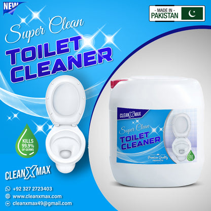 Super Clean Toilet Cleaner Cool Mint Fragrance - 30 litre