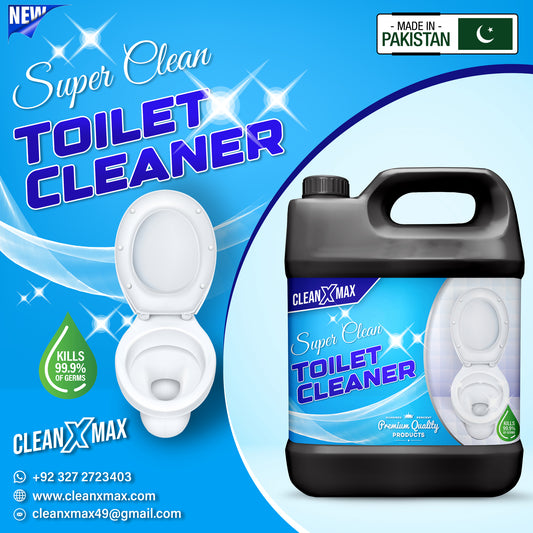 Super Clean Toilet Cleaner Cool Mint Fragrance - 4 litre