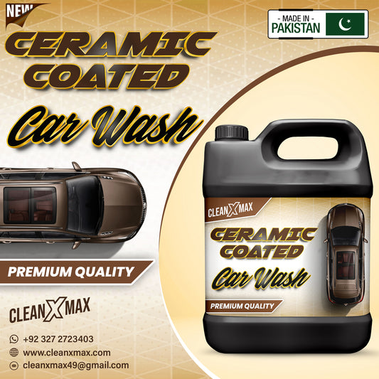 Ceramic coated car wash and wax shampoo - 4 litre