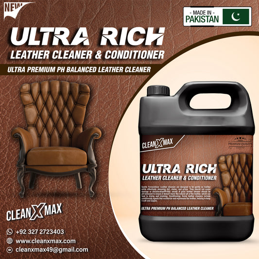 Ultra Rich Leather Cleaner & Conditioner - 4 litre