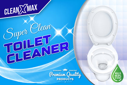 Super Clean Toilet Cleaner Cool Mint Fragrance - 4 litre