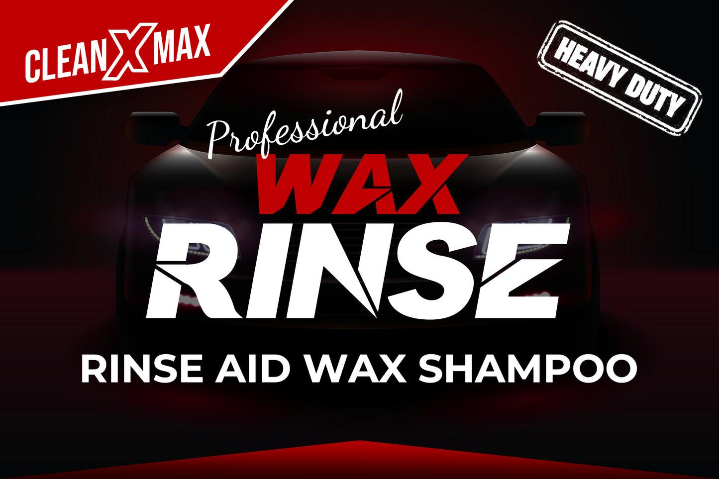 Wax Rinse Sealant Car wash & wax shampoo - 30 litre