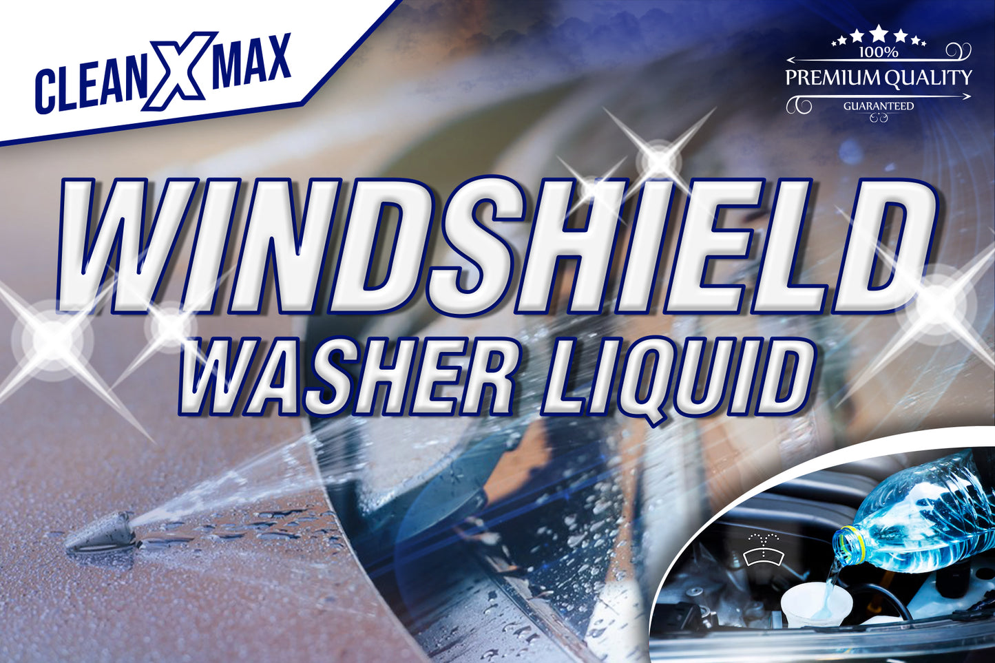 Vehicle WindSheild Washer Fluid - 1 litre