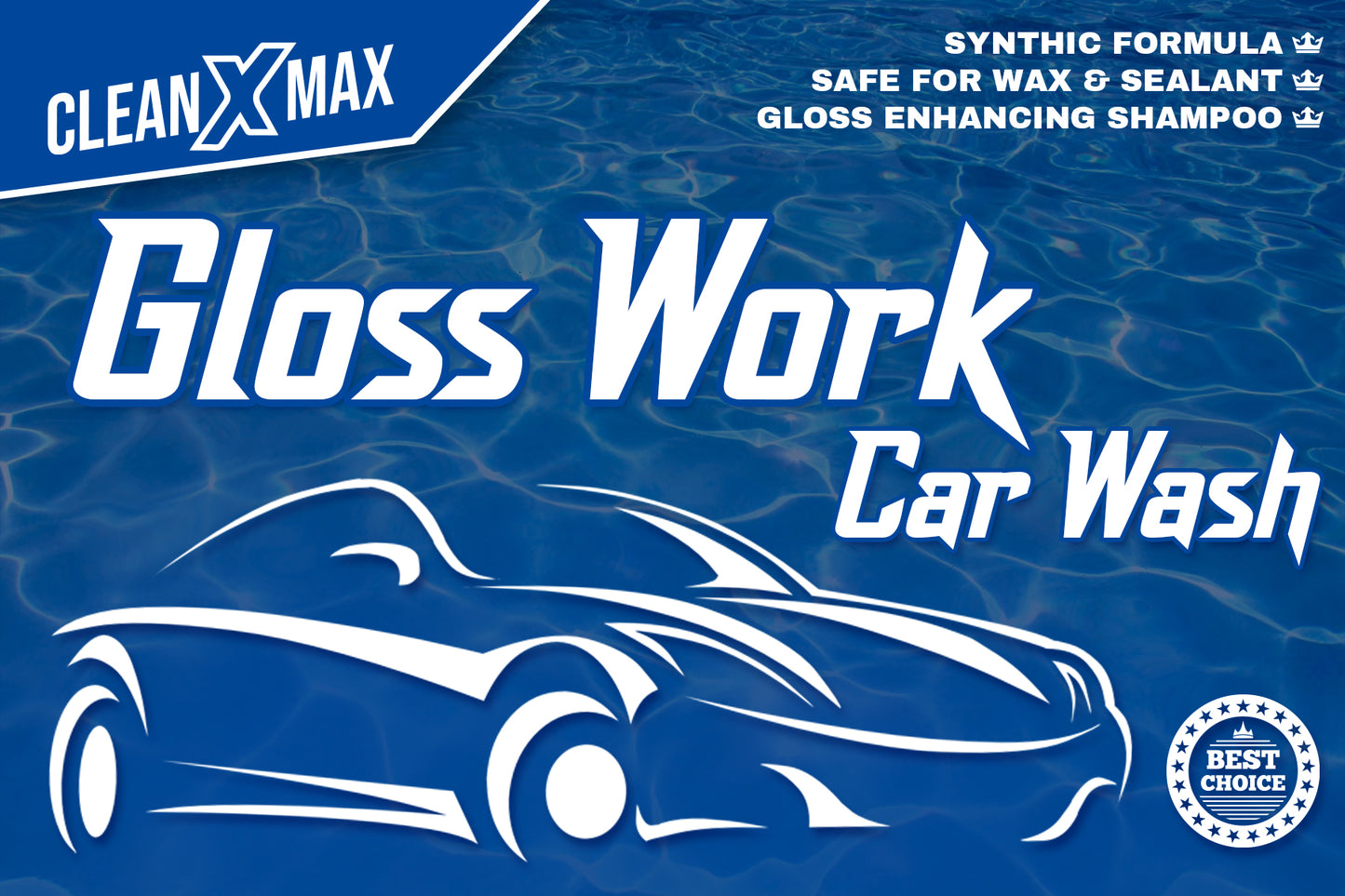 Gloss Workz Auto wash car wash shampoo - 1 litre